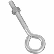 NATIONAL 5/16 In. x 4 In. Zinc Eye Bolt with Hex Nut N221226